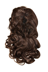 Coada Ondulata Cleste Par Natural Saten Inchis